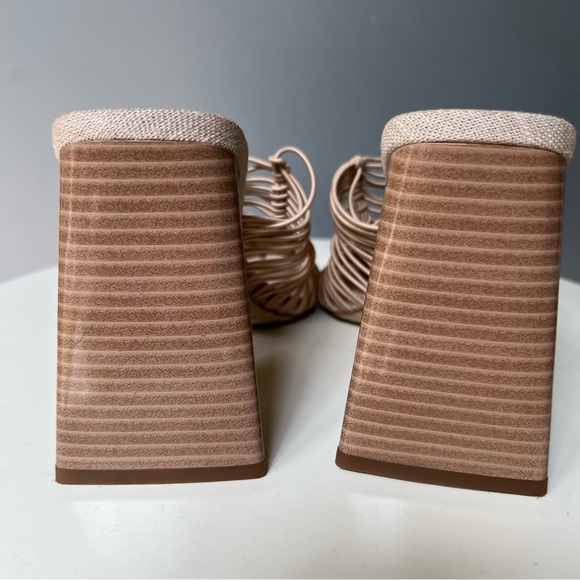 NWOB Sam Edelman Laurette Block Heel Sandals size 7.5 - Picture 4 of 6